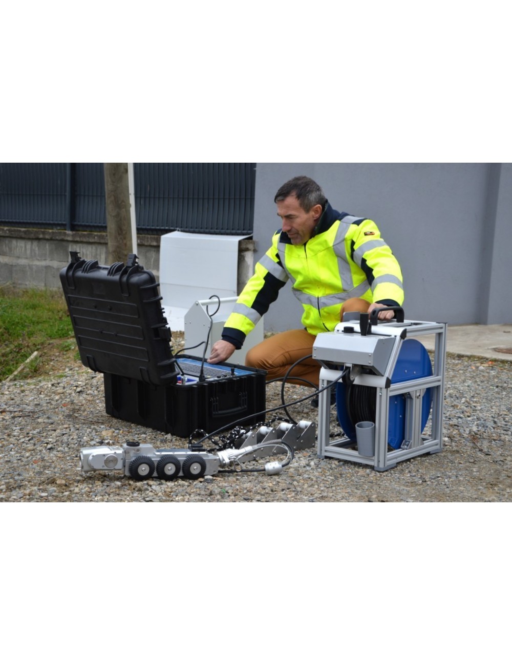 robot inspection de canalisations